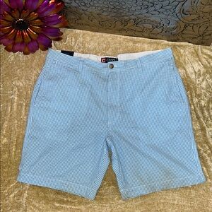 NWT Chaps Blue Checkered Men's Shorts
